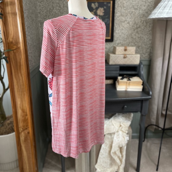 LOGO by Lori Goldstein Pink and Purple Floral Top - Picture 4 of 7